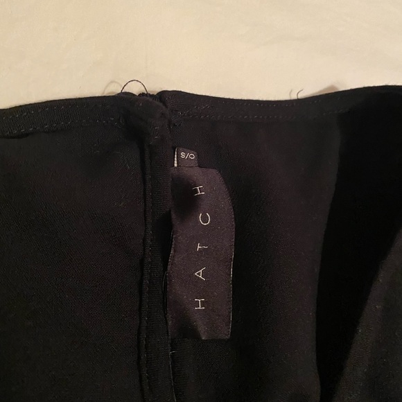 Hatch “The Tulip Dress” Black Mini Maternity Dress - Picture 5 of 6